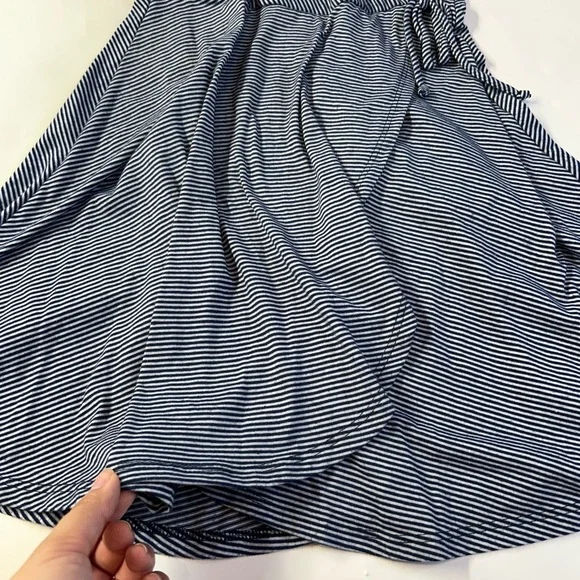 Rolla Coster Navy Stripped Wrap Dress size Small - Picture 4 of 9